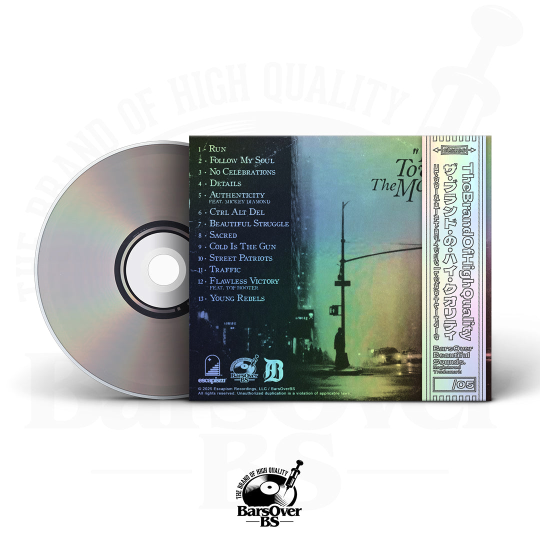 Apollo Brown x Ty Farris - Run Toward The Monster (Holographic Digipak CD With Obi Strip) (Glass Mastered CD) (ONLY 5)