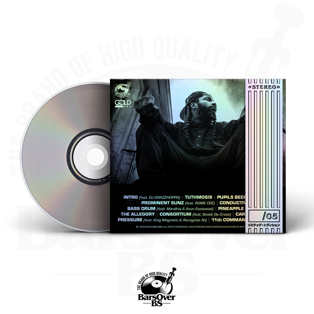 ill Conscious x Finn - Premise (BarsOverBS Holographic DIgipak CD) (ONE PER PERSON) (ONLY 5)