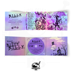 Mickey Diamond x Big Ghost - B.I.L.L.Y 1 (Alternate Cover) (BarsOverBS Holographic Digipak CD) (Glass Mastered CD) (ONE PER PERSON)