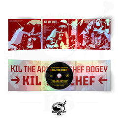 Kil The Artist x Chef Bogey - Kil The Chef (Main Cover) (BarsOverBS Holographic Digipak CD)