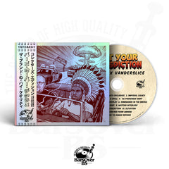 WateRR x Vanderslice - Out Your Jurisdiction (BarsOverBS Holographic Digipak CD) (ONLY 3) (ONE PER PERSON)