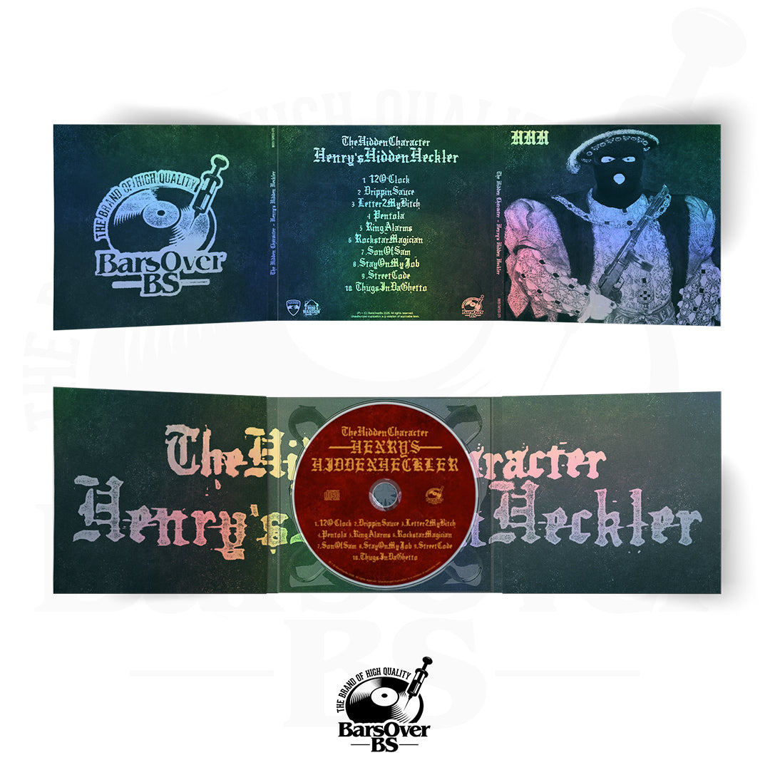 The Hidden Character x Smello - HENRYSHIDDENHECKLER (VIP ONLY Holographic Digipak CD)