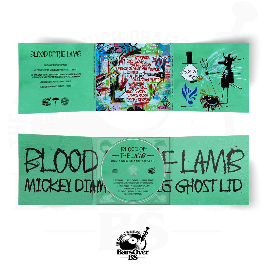 Mickey Diamond x Big Ghost - Blood Of A Lamb (Main Cover) (Digipak CD With Obi Strip) (Glass Mastered CD)