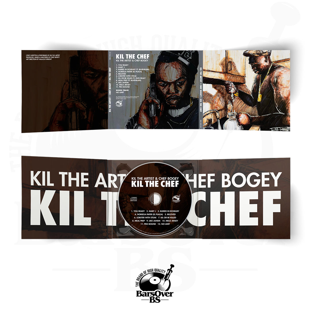 Kil The Artist x Chef Bogey - Kil The Chef (Alternate Cover) (Digipak CD With Obi Strip)