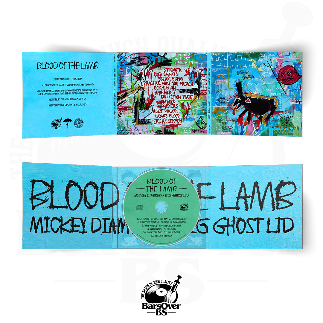 Mickey Diamond x Big Ghost - Blood Of A Lamb (Alternate Cover) (Digipak CD With Obi Strip) (Glass Mastered CD)