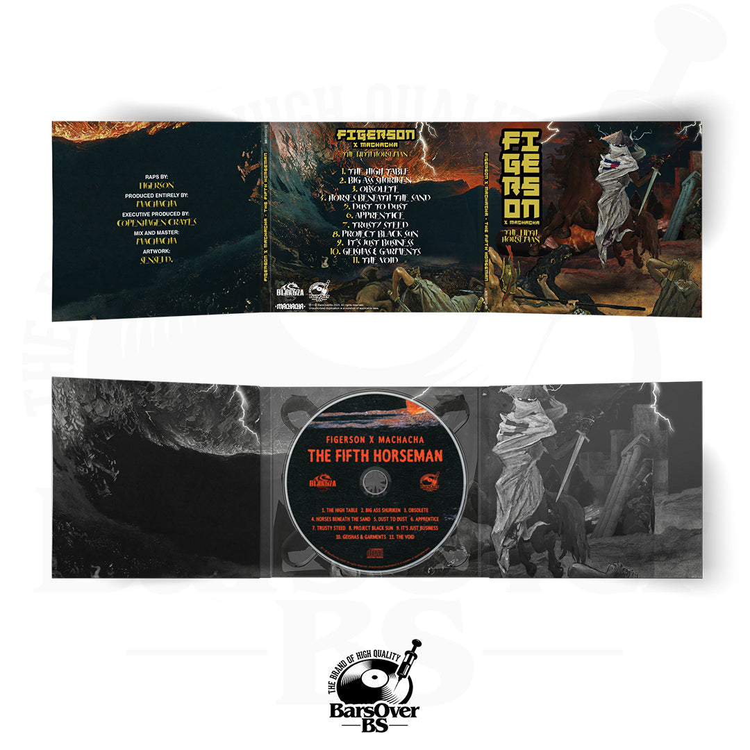 Figerson x Machacha - The Fifth Horseman (Digipak CD With Obi Strip) (Cover 1)