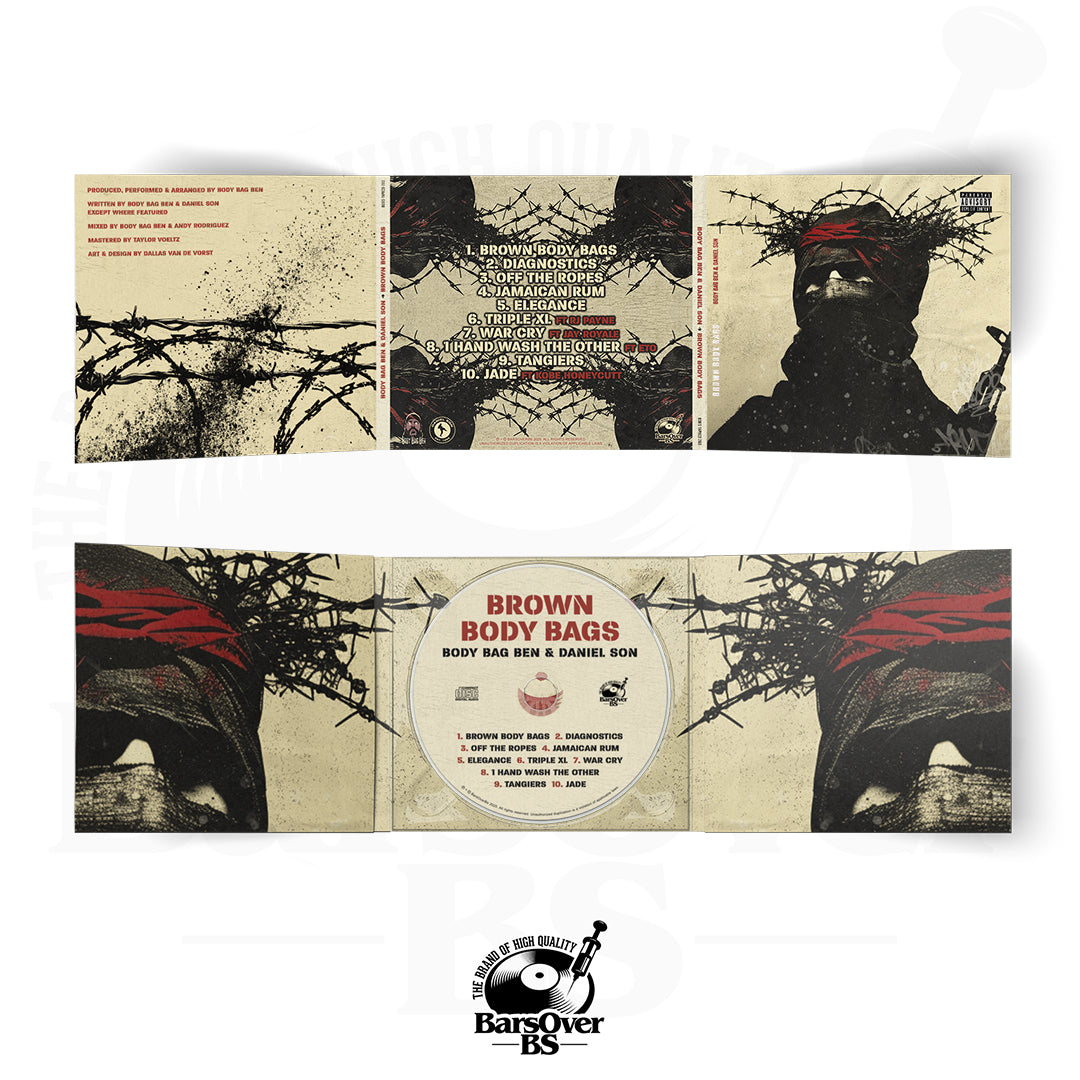Daniel Son x Body Bag Ben = Brown Body Bags (Digipak CD)