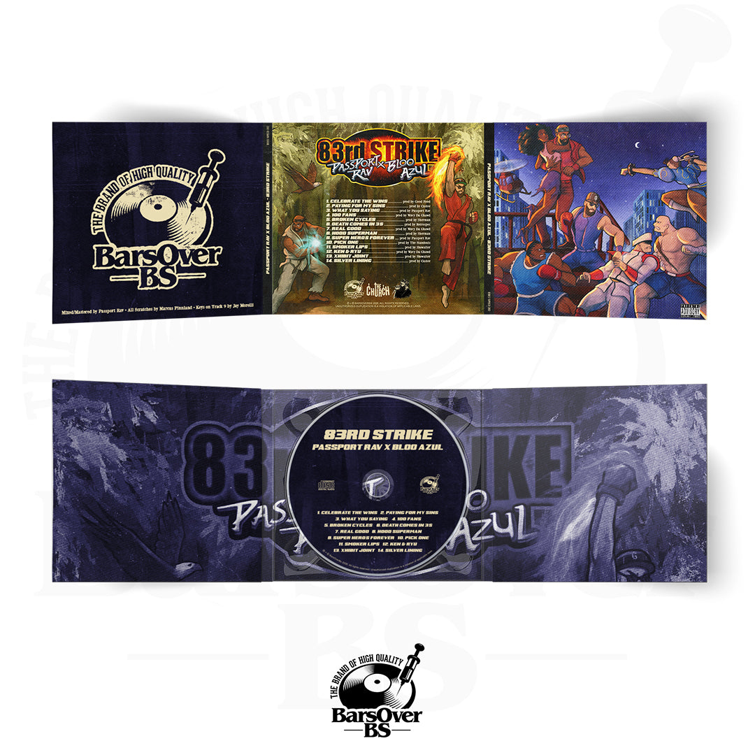 Bloo Azul x Passport Rav - 83rd Strike (Digipak CD With Obi Strip)