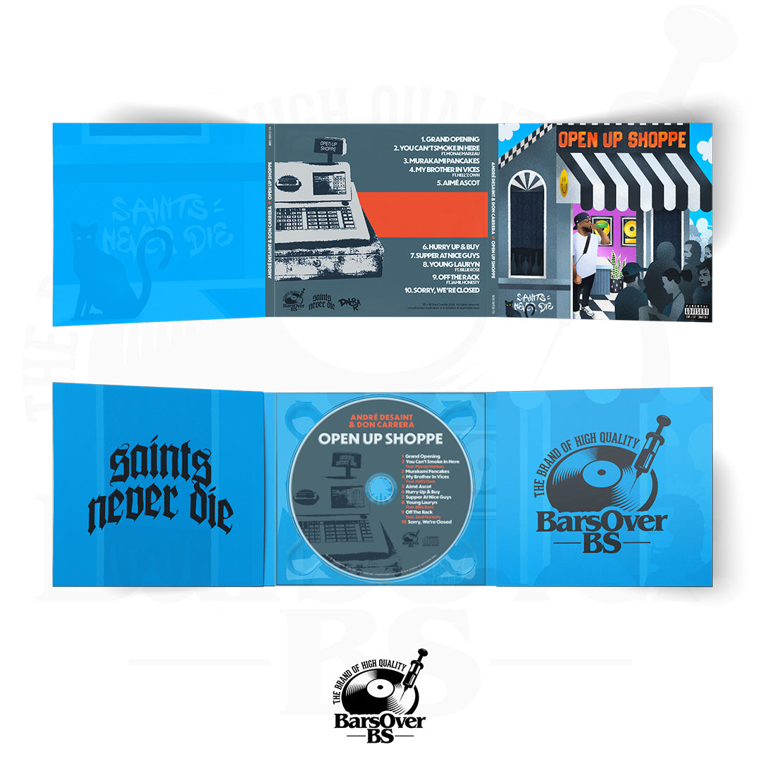 Andre DeSaint x Don Carrera - Open Up Shoppe (Digipak CD With Obi Strip)
