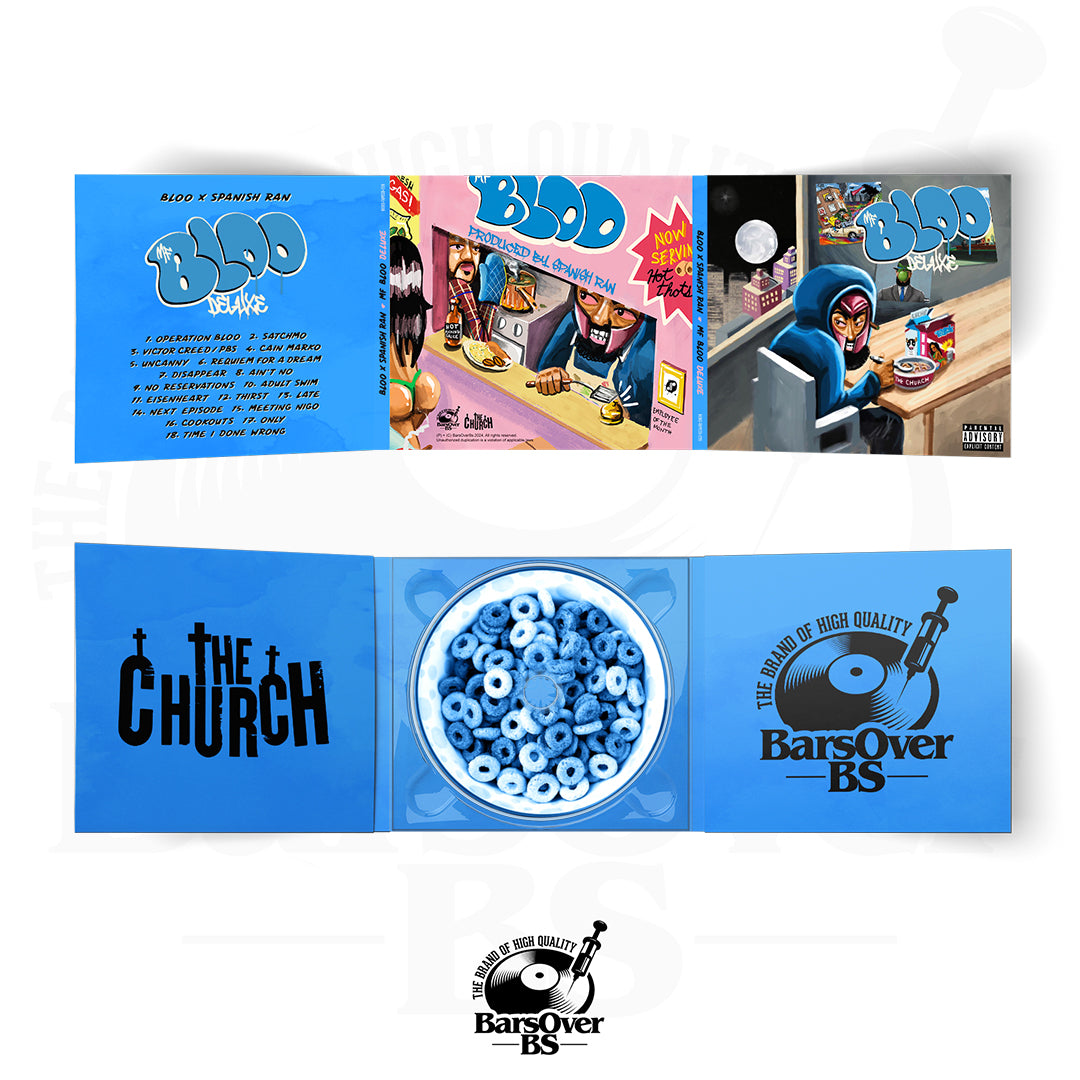 Bloo Azul x Spanish Ran - MF Bloo Deluxe Edition (Digipak CD With Obi Strip) (Comes With 7 New Songs!) (Glass Mastered CD's)