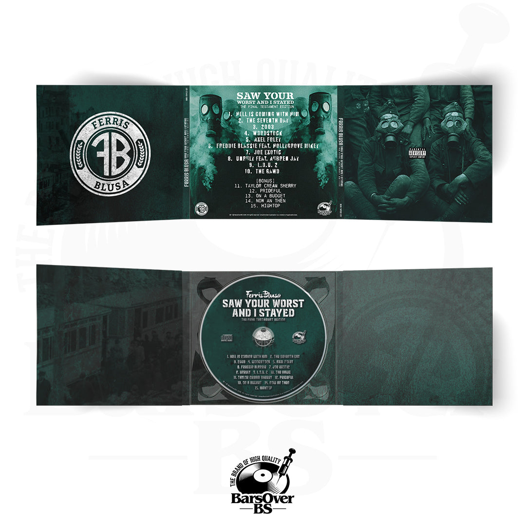 Ferris Blusa - Saw Your Worst And I Stayed (Deluxe Edition With 5 Bonus Tracks) (Digipak CD With Obi Strip) (Available Until 11:59PM EST)