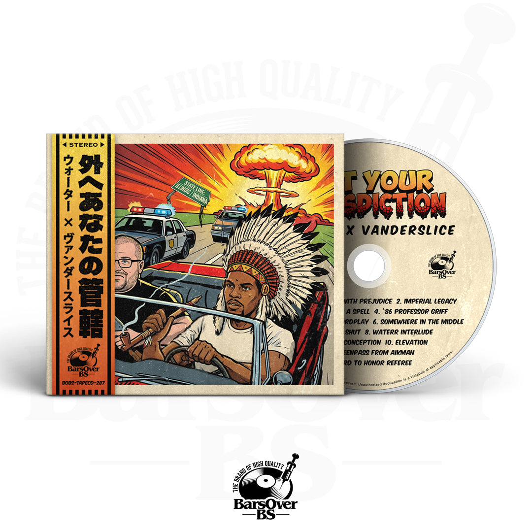 WateRR x Vanderslice - Out Your Jurisdiction (Digipak CD With Obi Strip)