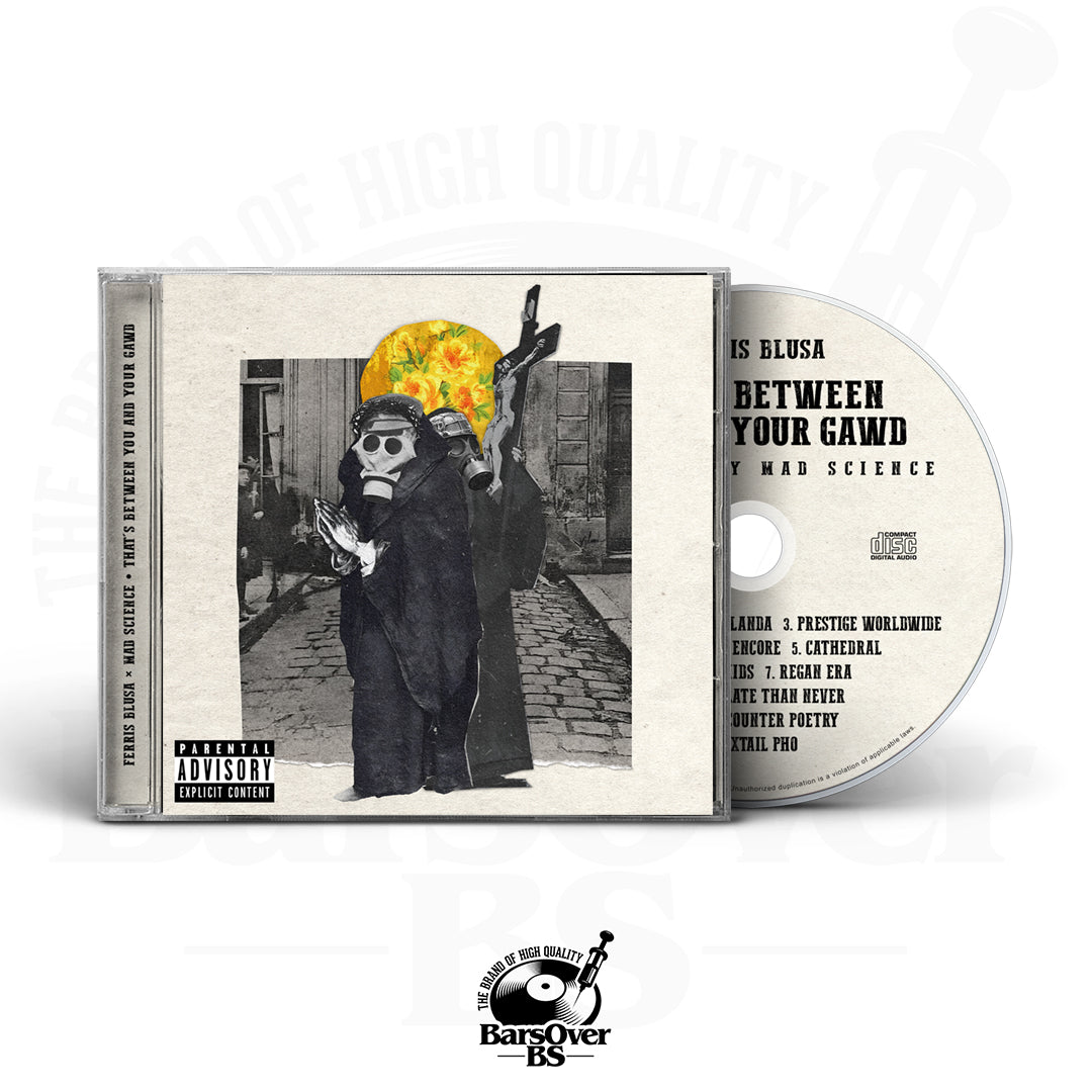 Ferris Blusa x Mad Science - Thats Between You And Your Gawd (Jewel Case CD)