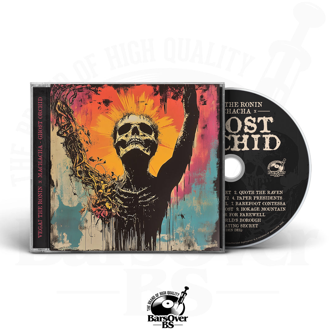 Vega7 The Ronin x Machacha - The Ghost Orchid (Jewel Case CD) (Glass Mastered CD) (Cover 2 - Wraith Wedding Edition)
