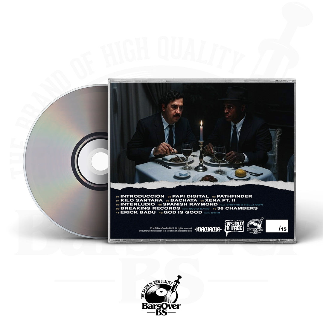 World Be Free x Machacha - Pablo Clemente (Jewel Case CD)