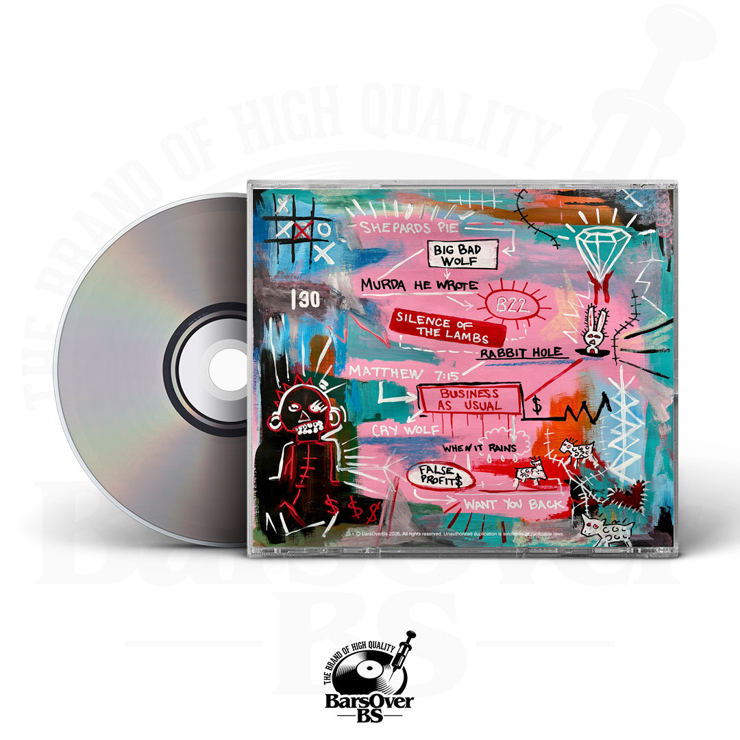 Mickey Diamond x Big Ghost - Black Sheep (Jewel Case CD) (Main Cover) (Glass Mastered CD)
