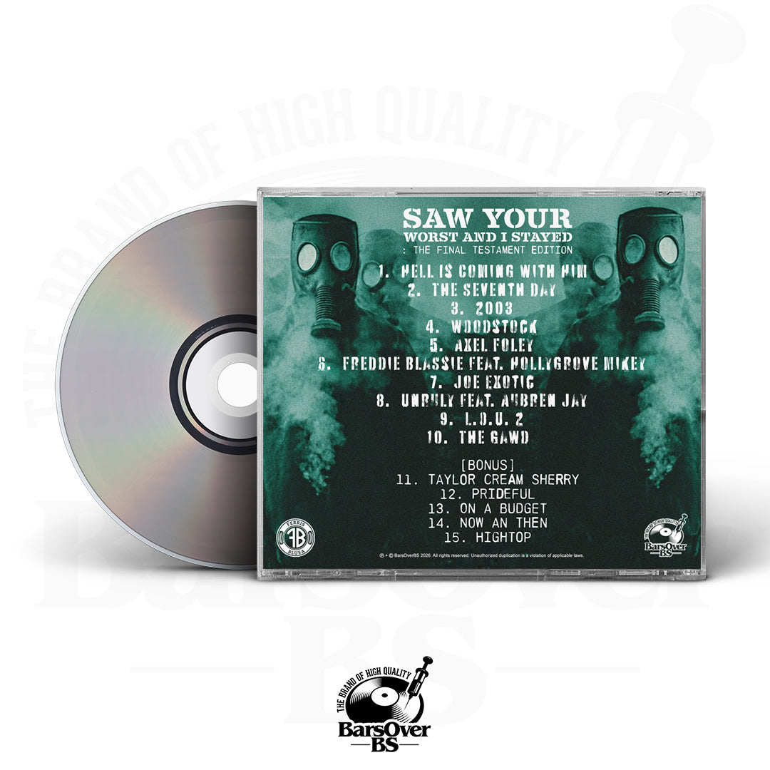 Ferris Blusa - Saw Your Worst And I Stayed (Deluxe Edition With 5 Bonus Tracks) (Jewel Case CD) (Available Until 11:59PM EST)