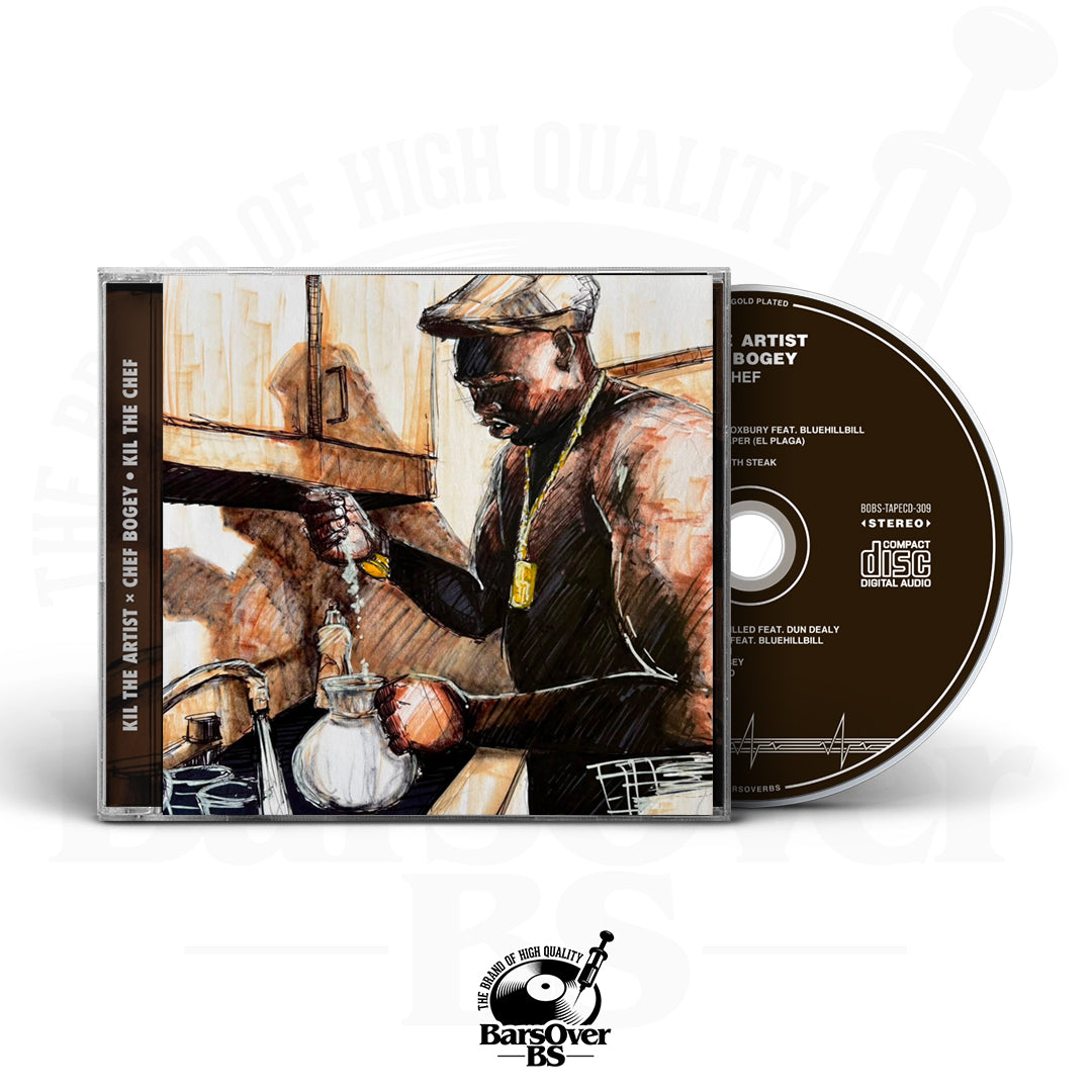 Kil The Artist x Chef Bogey - Kil The Chef (Alternate Cover) (Jewel Case CD)