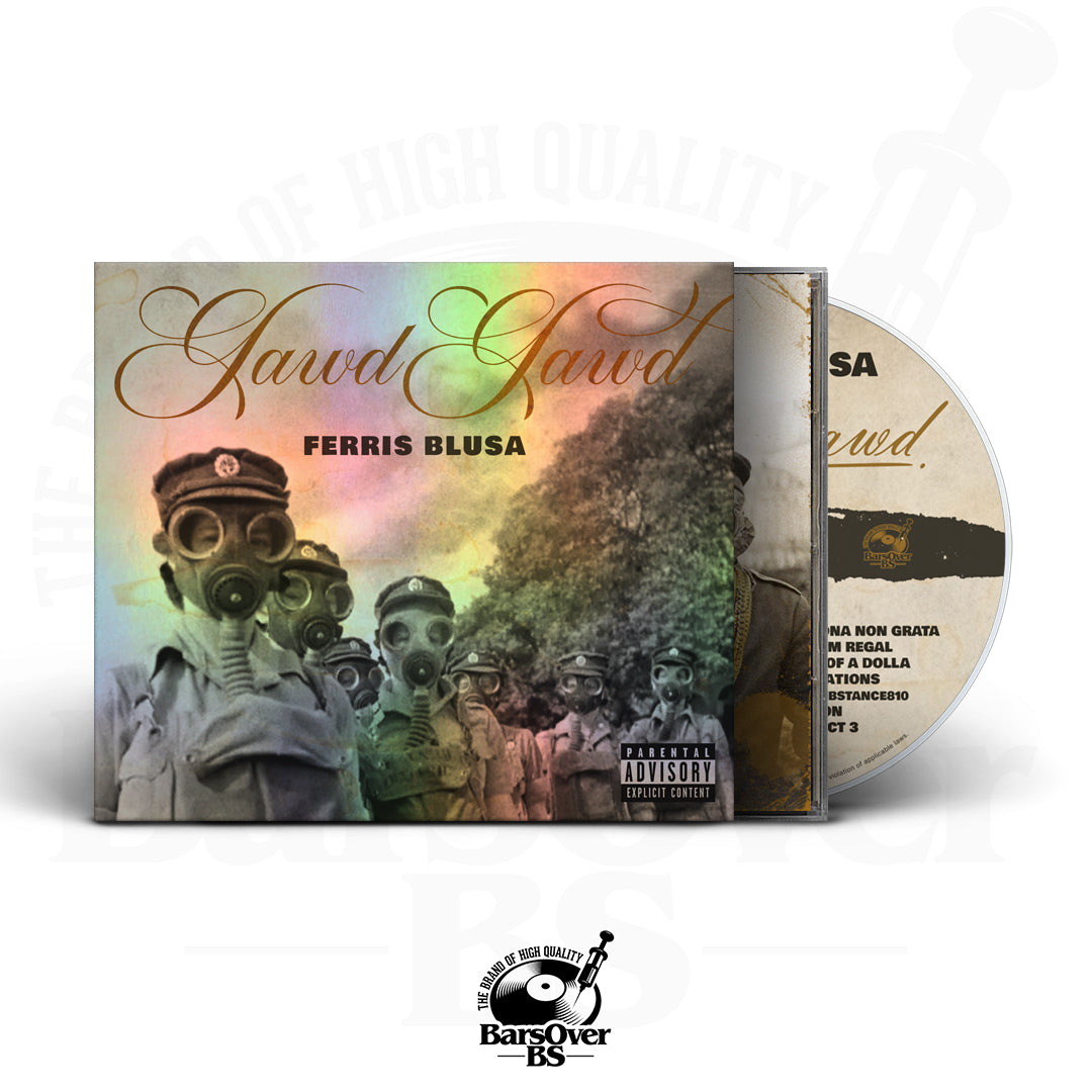 Ferris Blusa - Gawd Gawd (BarsOverBS Holographic O-Card Jewel Case CD) (ONLY 5)