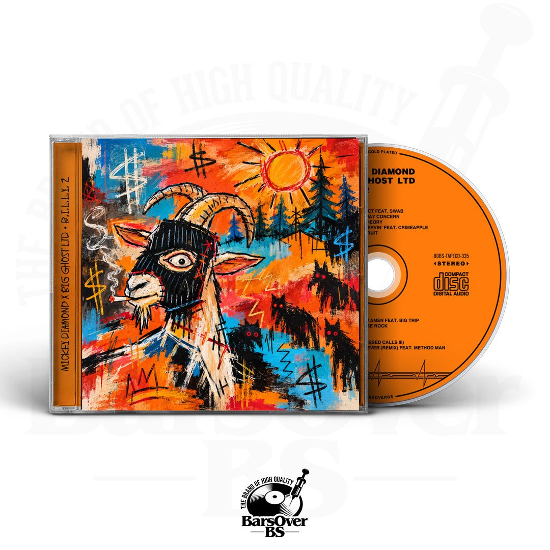 Mickey Diamond x Big Ghost - B.I.L.L.Y 2 (Alternate Cover) (Jewel Case CD) (Glass Mastered CD)