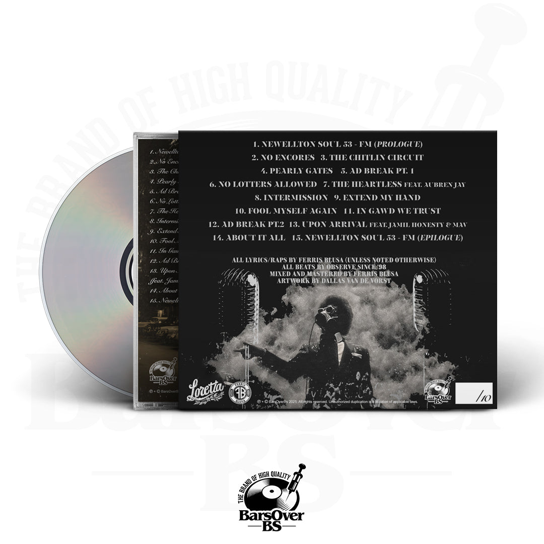 Ferris Blusa x Observe Since 98 - Let Go And Let Gawd (Alternate Cover O-Card Jewel Case CD)