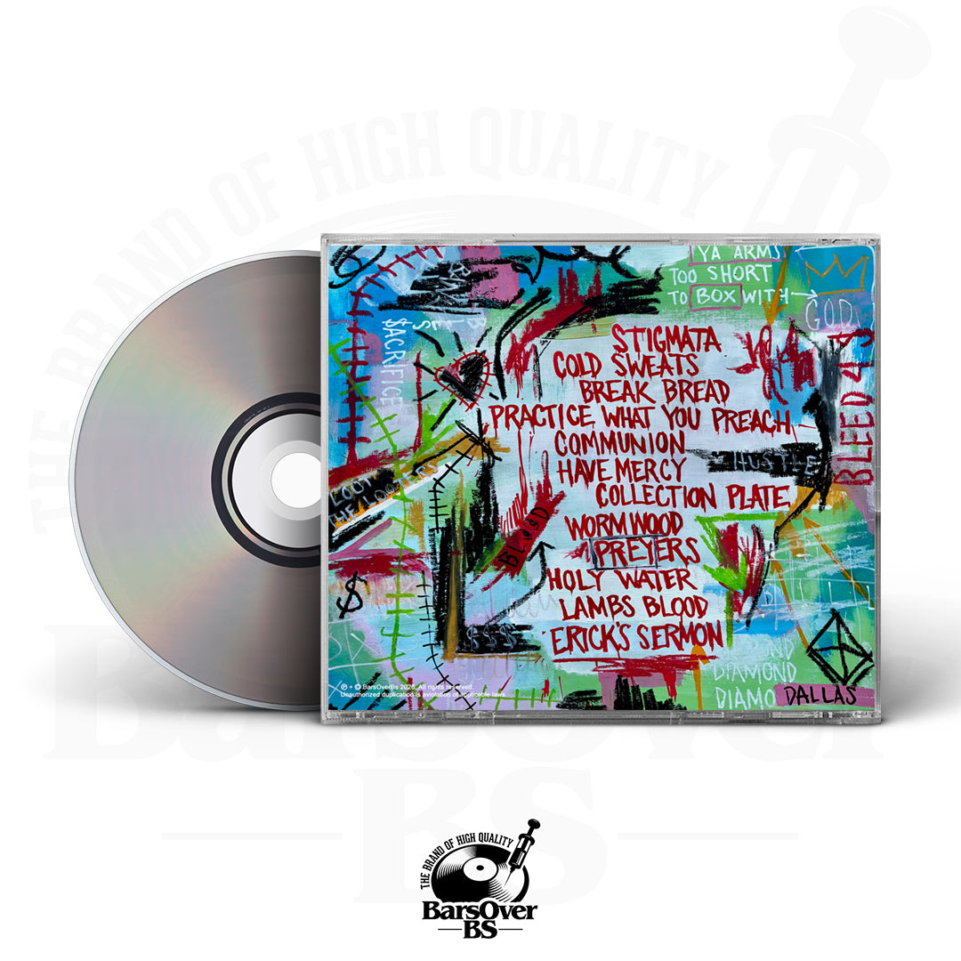 Mickey Diamond x Big Ghost - Blood Of A Lamb (Alternate Cover) (Jewel Case CD) (Glass Mastered CD)