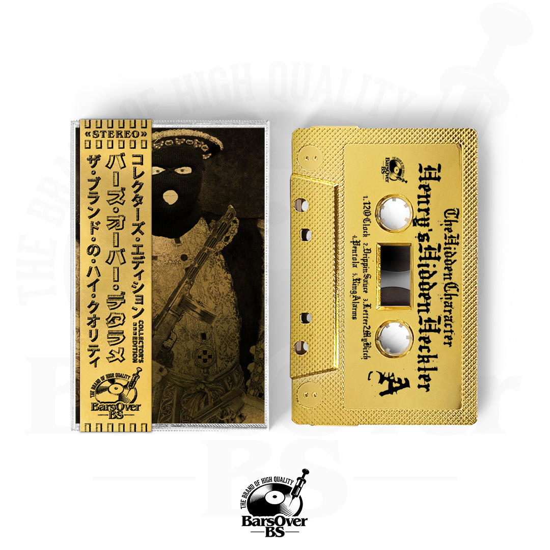 The Hidden Character x Smello - HENRYSHIDDENHECKLER (BarsOverBS Gold Tape) (ONLY 5) (ONE PER PERSON))