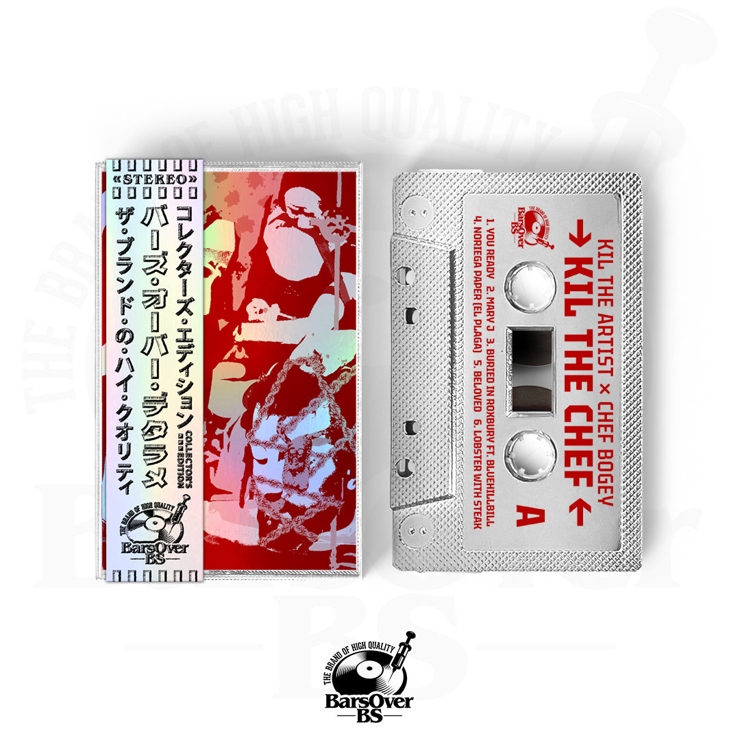 Kil The Artist x Chef Bogey - Kil The Chef (Main Cover) (BarsOverBS Holographic Tape)