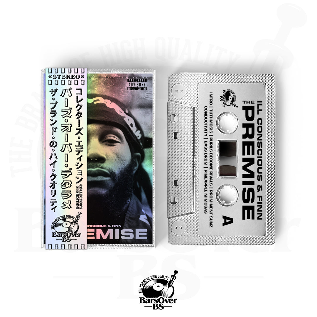 ill Conscious x Finn - Premise (BarsOverBS Holographic Tape) (ONE PER PERSON) (ONLY 5)