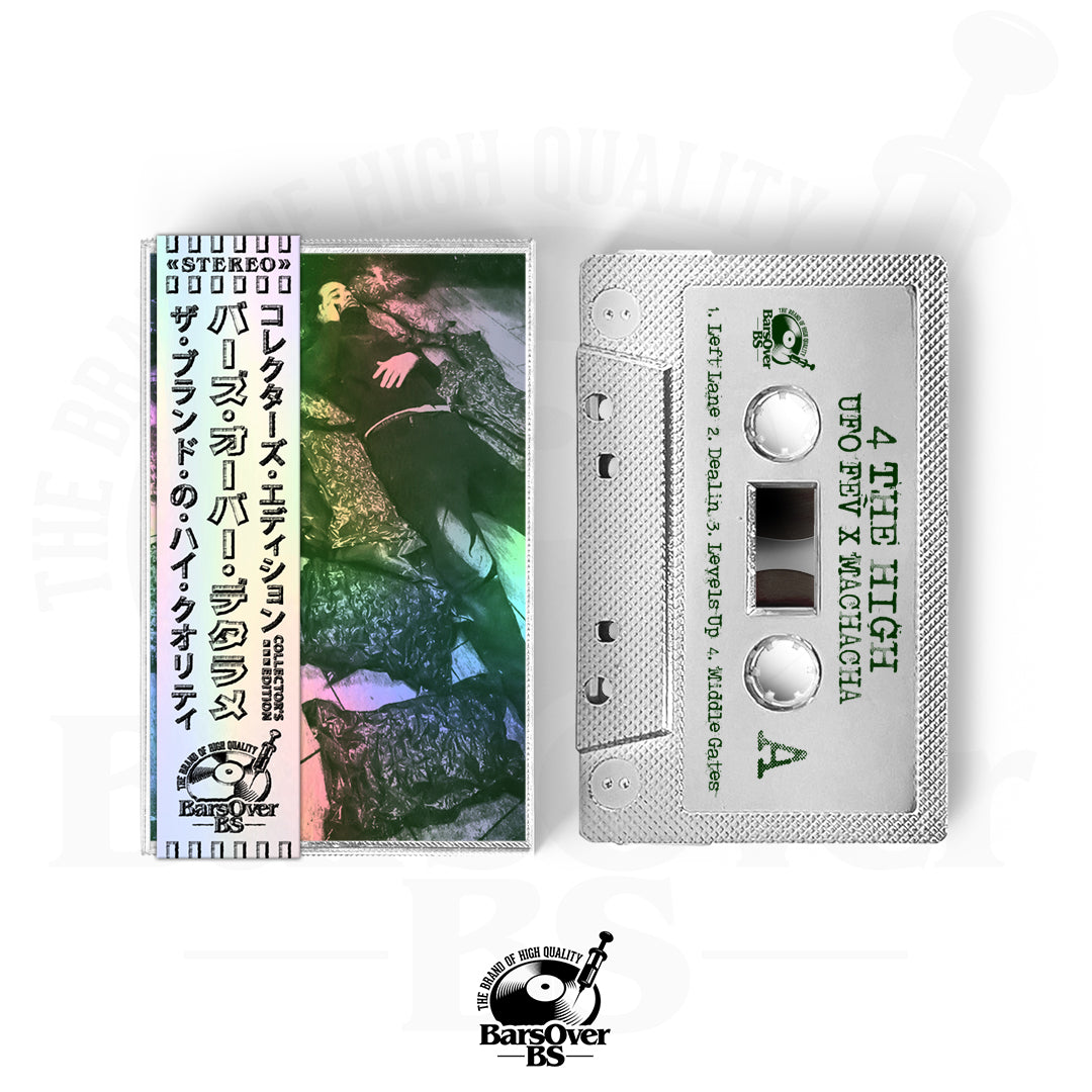 Ufo Fev x Machacha - 4 The High (Main Cover) (BarsOverBS Holographic Tape) (ONE PER PERSON)