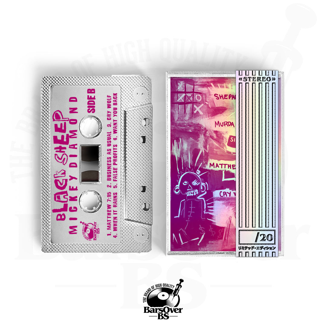 Mickey Diamond x Big Ghost - Black Sheep (BarsOverBS VIP Holographic Tape) (Main Cover) (NFS)