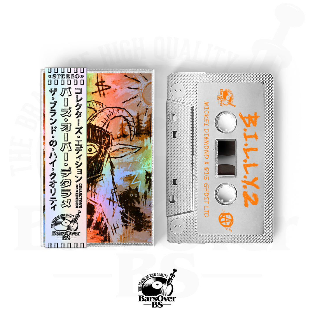 Mickey Diamond x Big Ghost - B.I.L.L.Y 2 (Alternate Cover) (BarsOverBS Holographic Tape) (ONE PER PERSON)