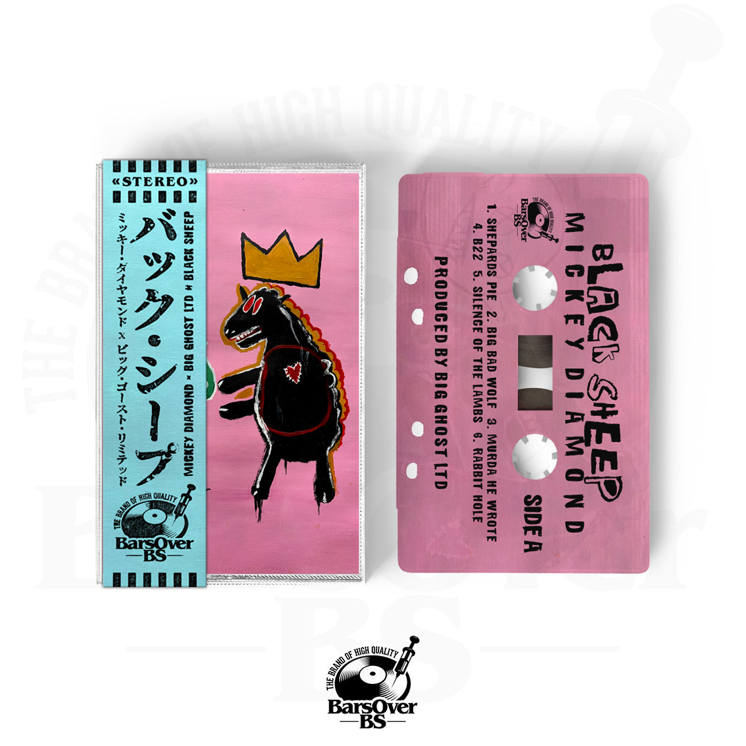 Mickey Diamond x Big Ghost - Black Sheep (Cassette Tape With Obi Strip) (Main Cover)