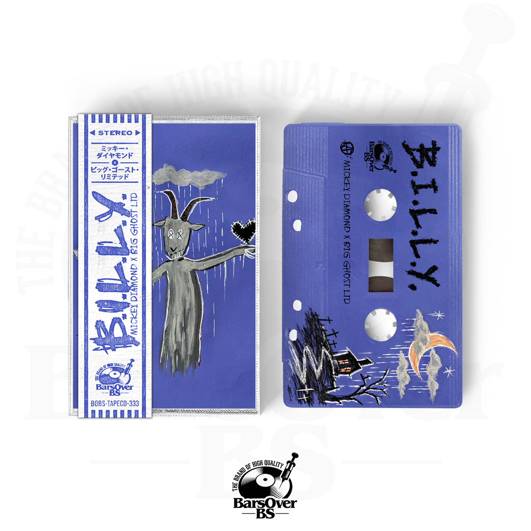 Mickey Diamond x Big Ghost - B.I.L.L.Y 1 (Main Cover) (Cassette Tape With Obi Strip)