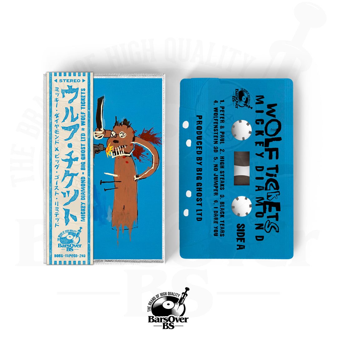 Mickey Diamond x Big Ghost - Wolf Tickets (Cassette Tape With Obi Strip)
