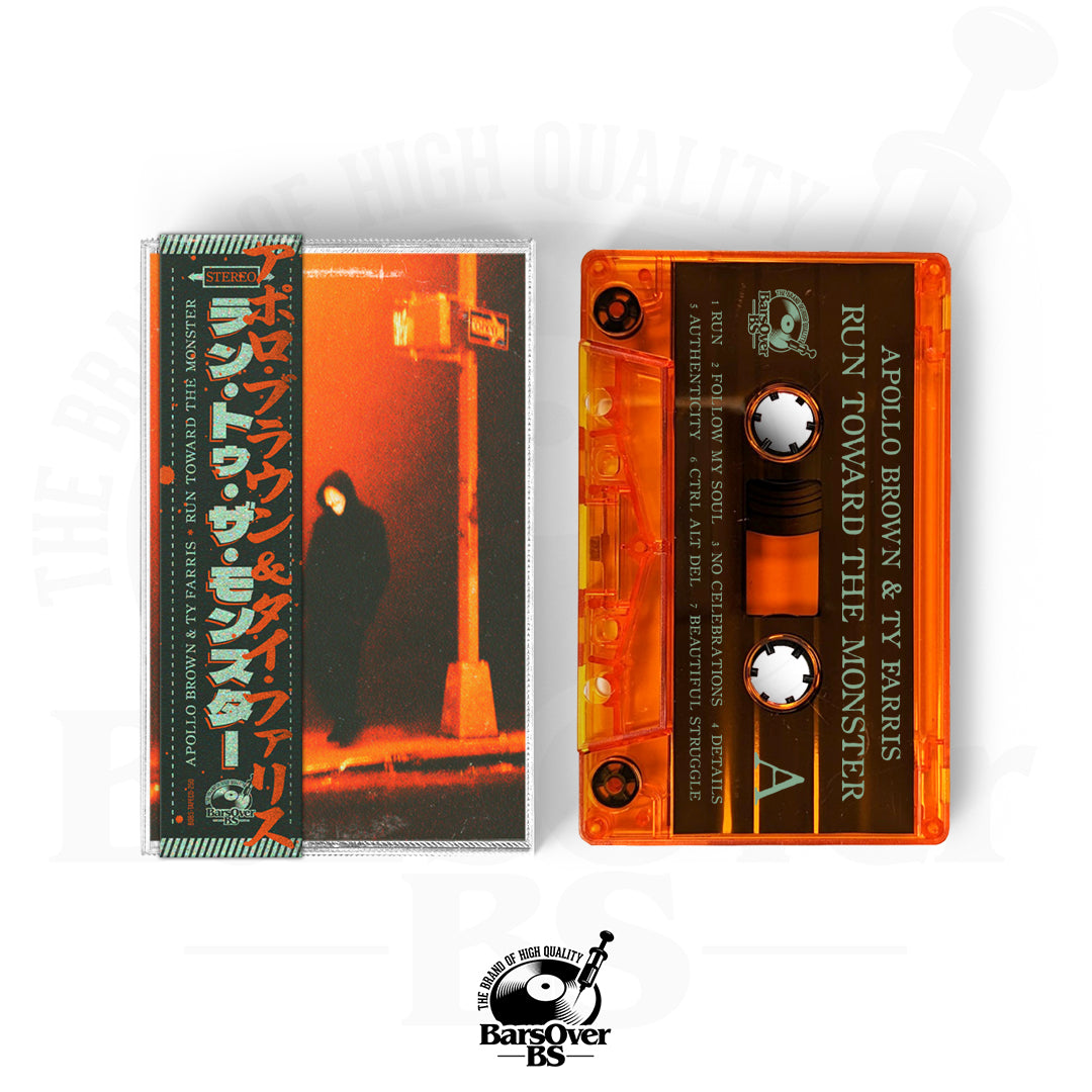 Apollo Brown x Ty Farris - Run Toward The Monster (Cassette Tape With Obi Strip)