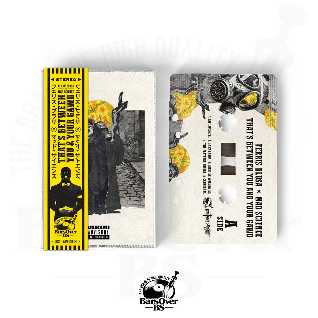 Ferris Blusa x Mad Science - Thats Between You And Your Gawd (Cassette Tape With Obi Strip)