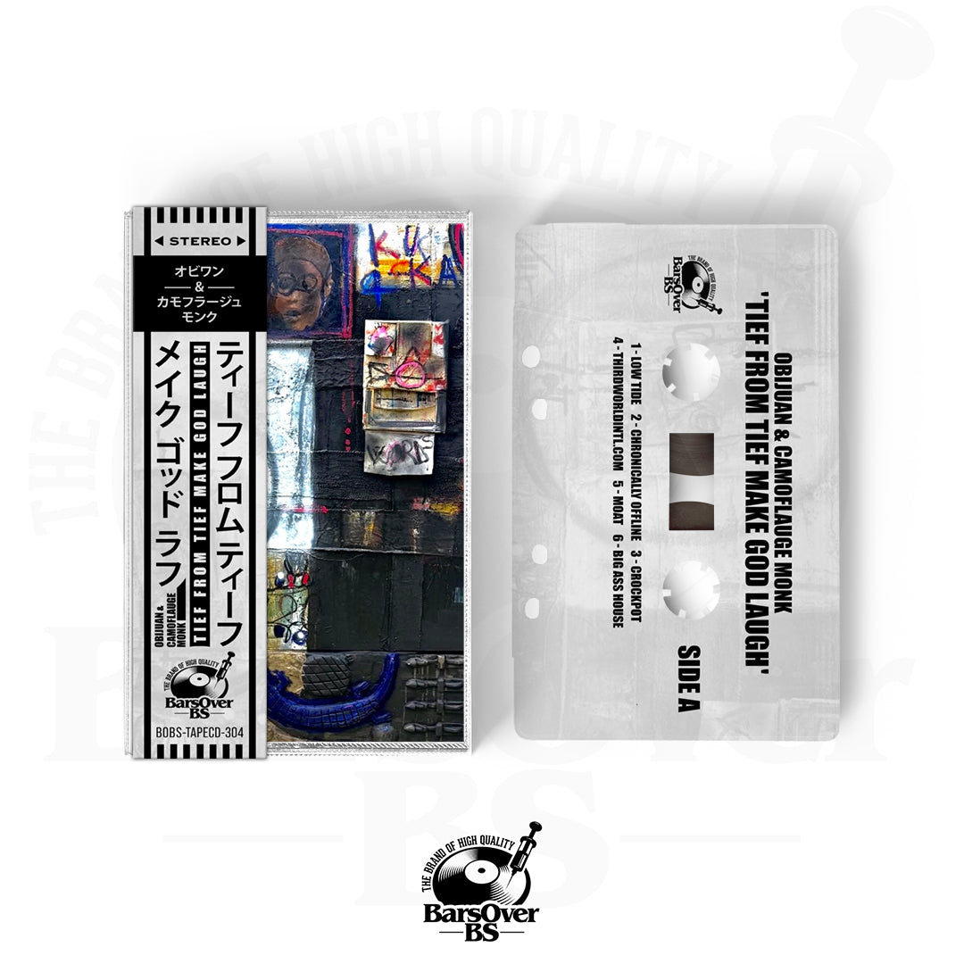 Obijuan & Camoflauge Monk - Tief From Tief Make God Laugh (Cassette Tape With Obi Strip)