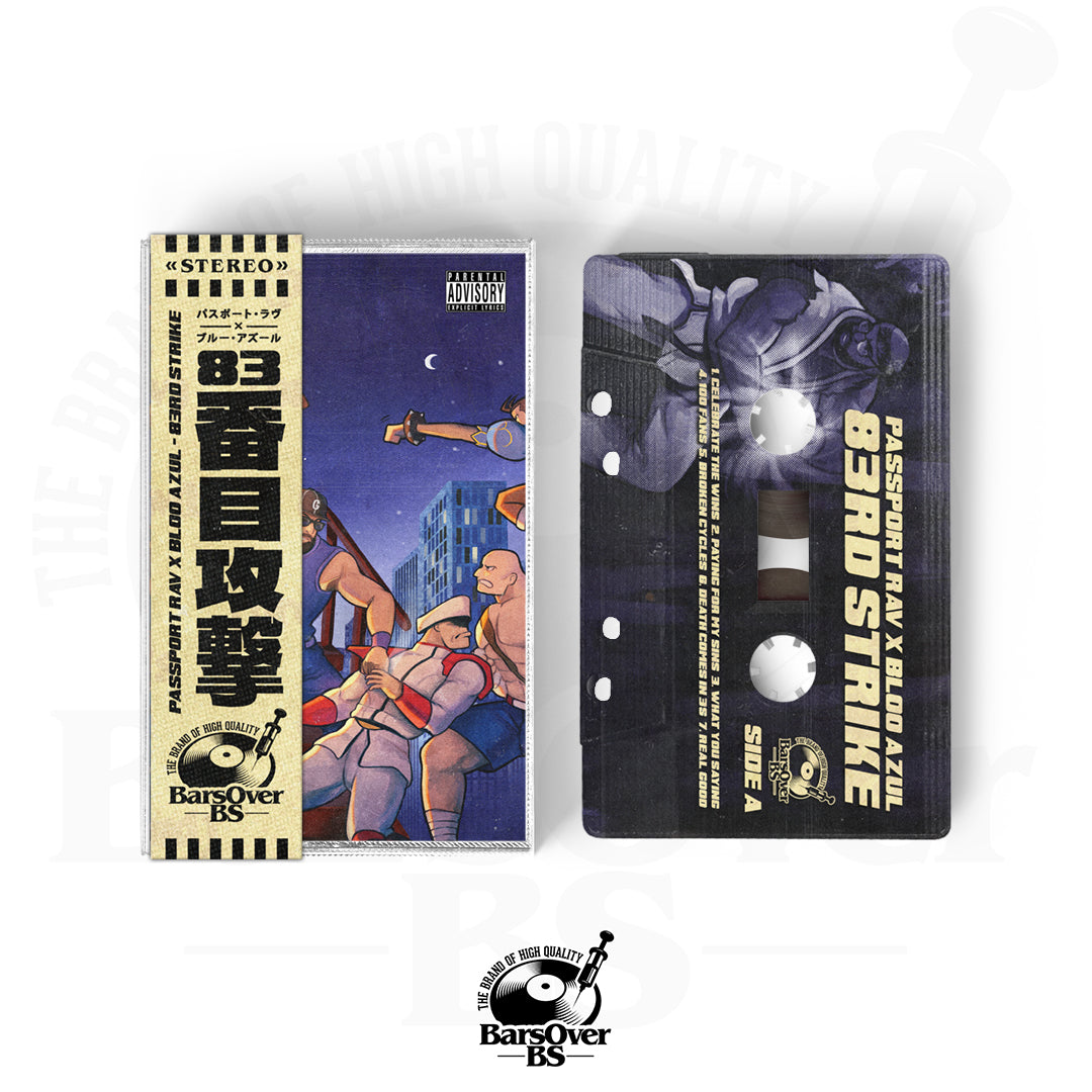 Bloo Azul x Passport Rav - 83rd Strike (Cassette Tape With Obi Strip) (VERY LIMITED) (ONLY 10)
