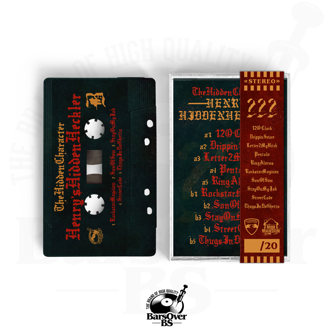 The Hidden Character x Smello - HENRYSHIDDENHECKLER (Cassette Tape With Obi Strip)