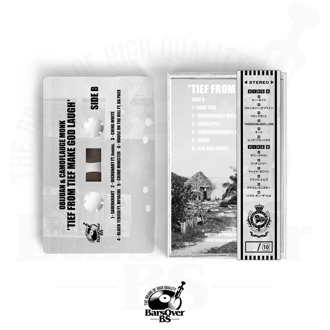 Obijuan & Camoflauge Monk - Tief From Tief Make God Laugh (Cassette Tape With Obi Strip)