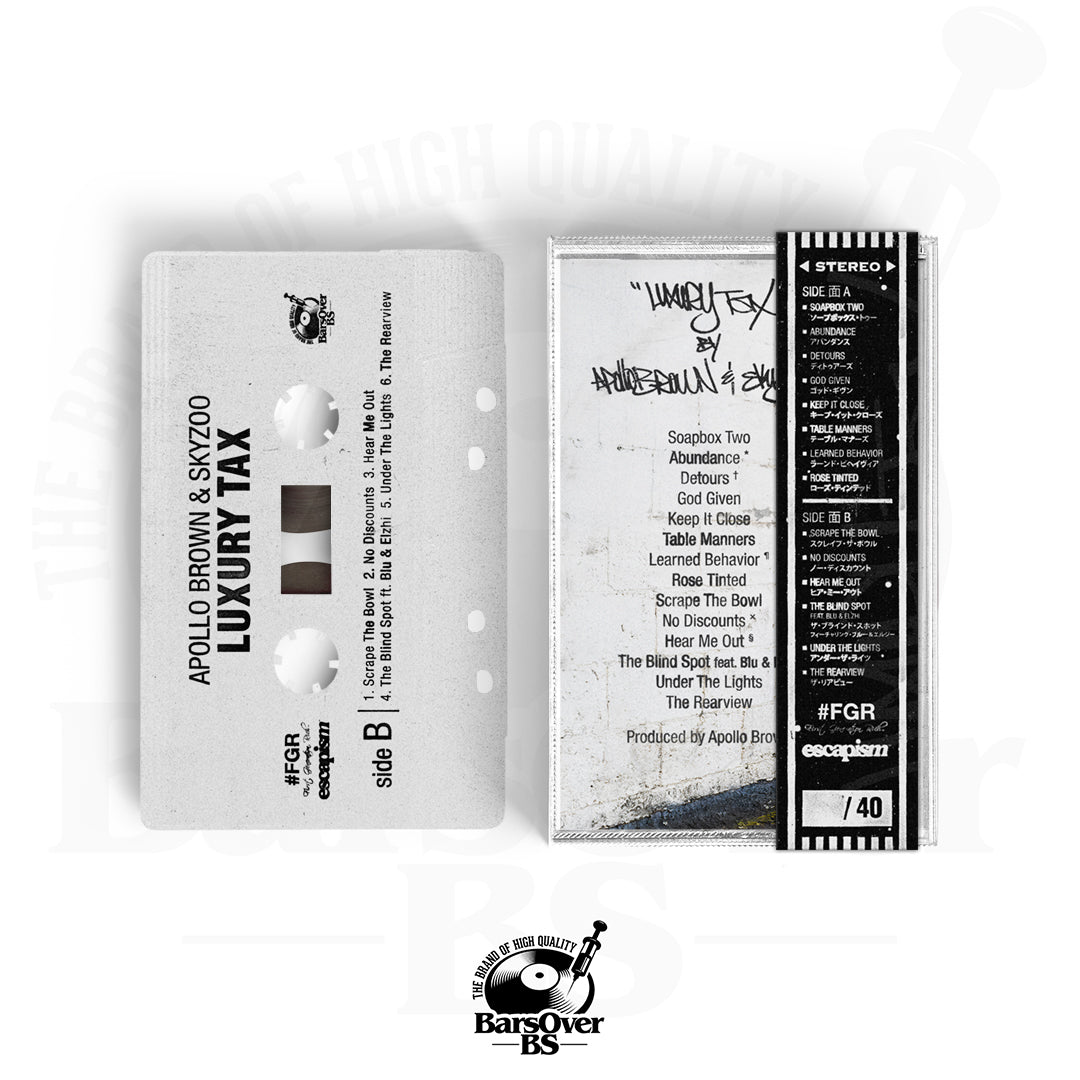Apollo Brown x Skyzoo - Luxury Tax (Cassette Tape With Obi Strip)