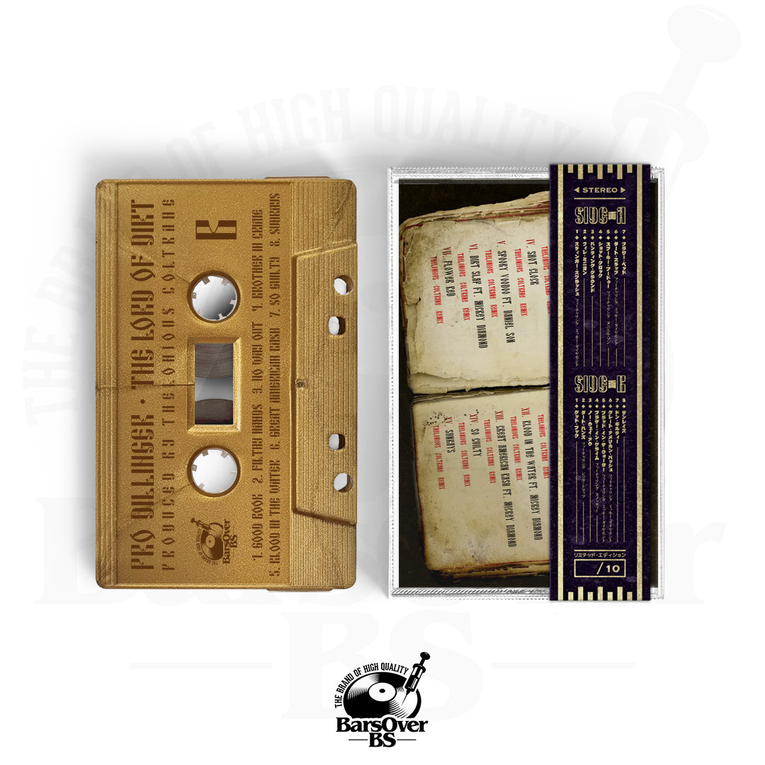 Pro Dillinger x Thelonious Coltrane - The Lord Of Dirt (Cassette Tape With Obi Strip)