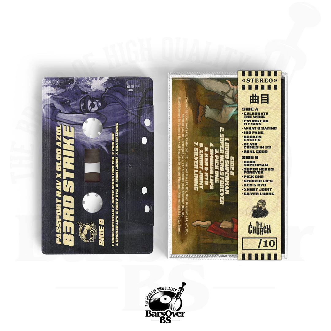 Bloo Azul x Passport Rav - 83rd Strike (Cassette Tape With Obi Strip) (VERY LIMITED) (ONLY 10)
