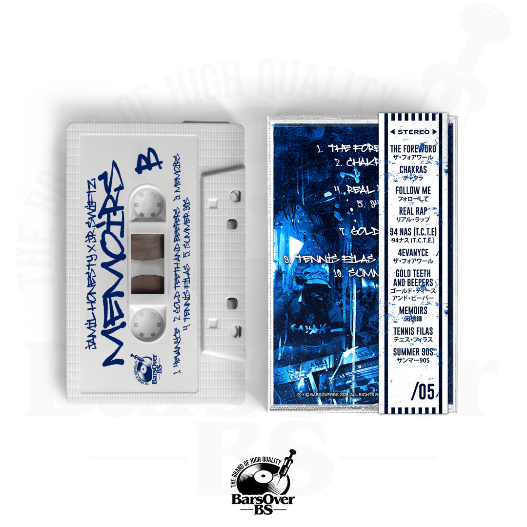 Jamil Honesty x Jr Swiftz - M.E.M.O.I.R.S (Cassette Tape With Obi Strip) (ONLY 5)