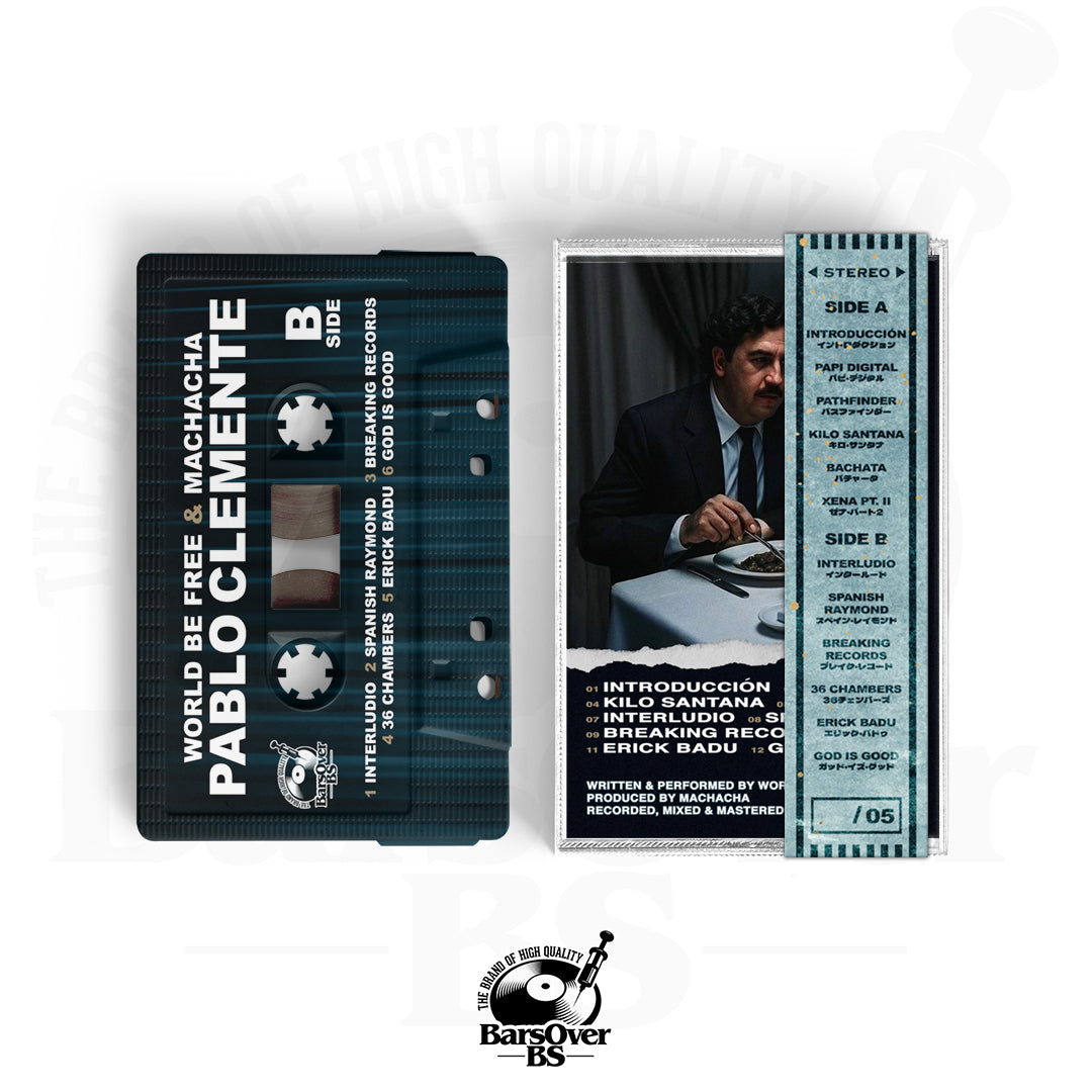 World Be Free x Machacha - Pablo Clemente (Cassette Tape With Obi Strip)