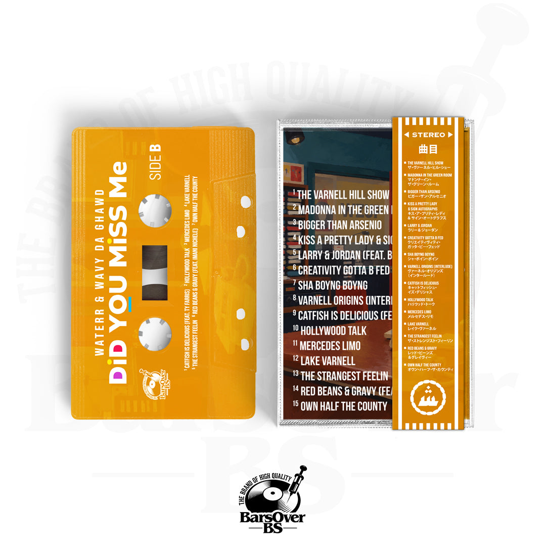WateRR x Wavy Da Ghawd - Did You Miss Me (Cassette Tape With Obi Strip)