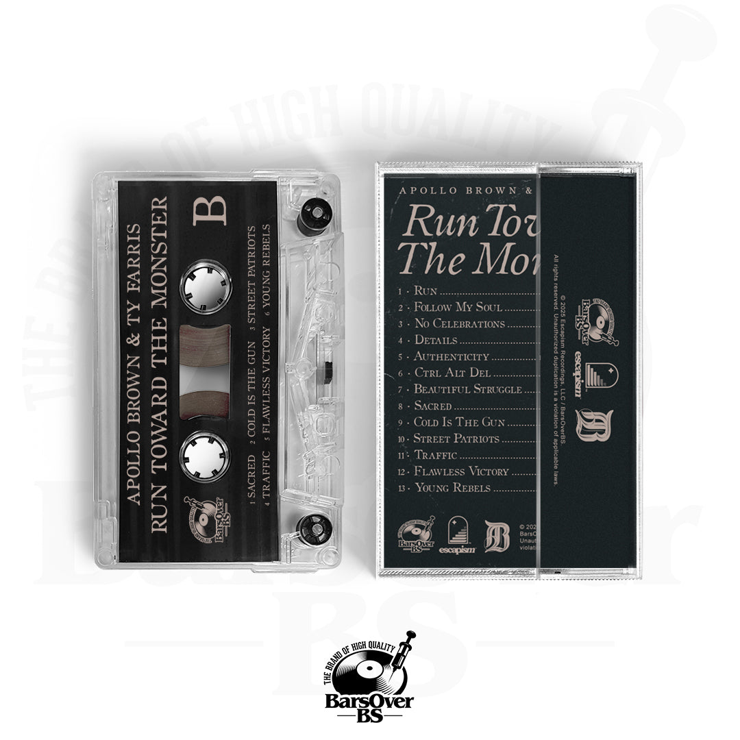 Apollo Brown x Ty Farris - Run Toward The Monster (Alternate Cover Cassette Tape)