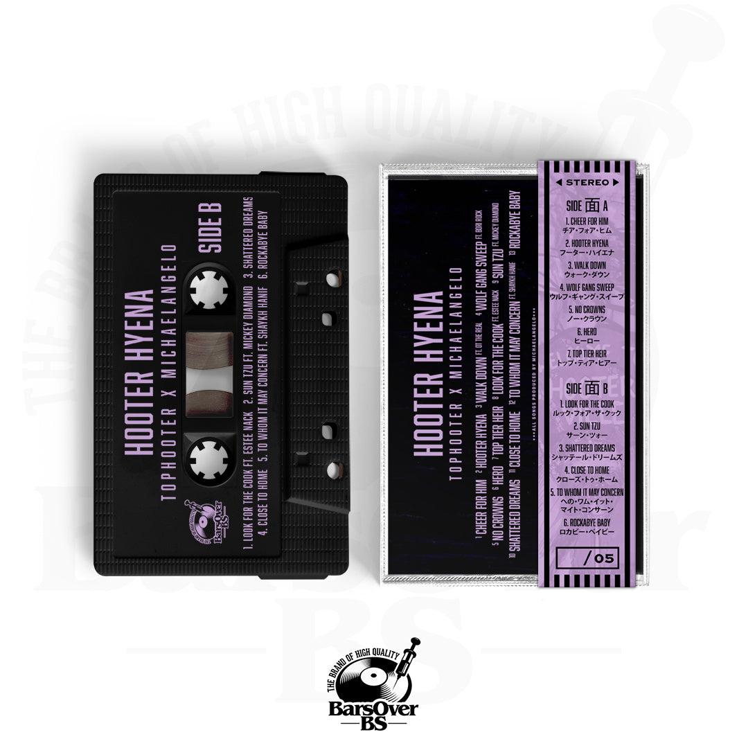 Top Hooter x Michaelangelo - Hooter Hyena (Cassette Tape With Obi Strip) (Alternate Cover)