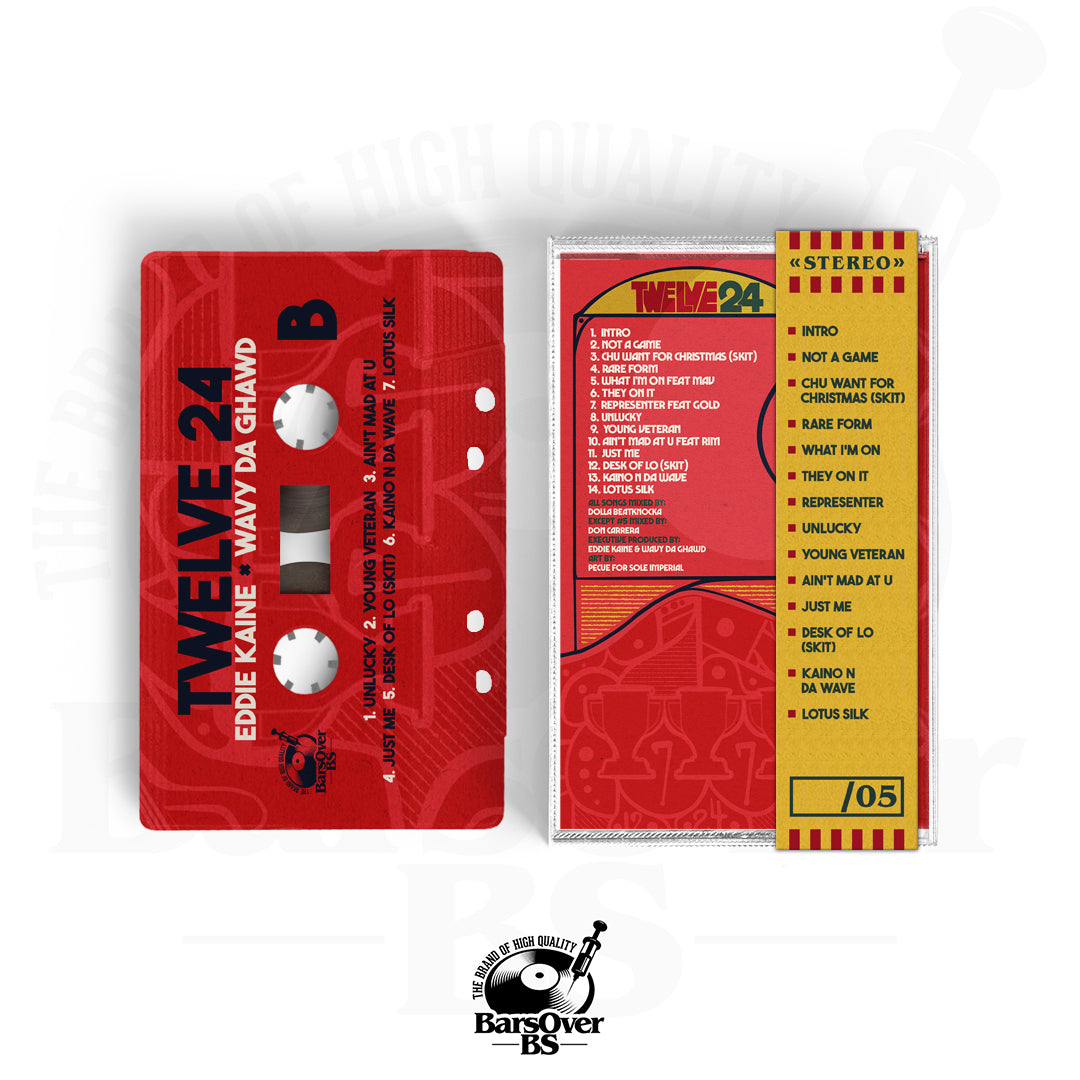 Eddie Kaine x Wavy Da Ghawd - 1224 (Cassette Tape With Obi Strip) (ONLY 5) (ONE PER PERSON)